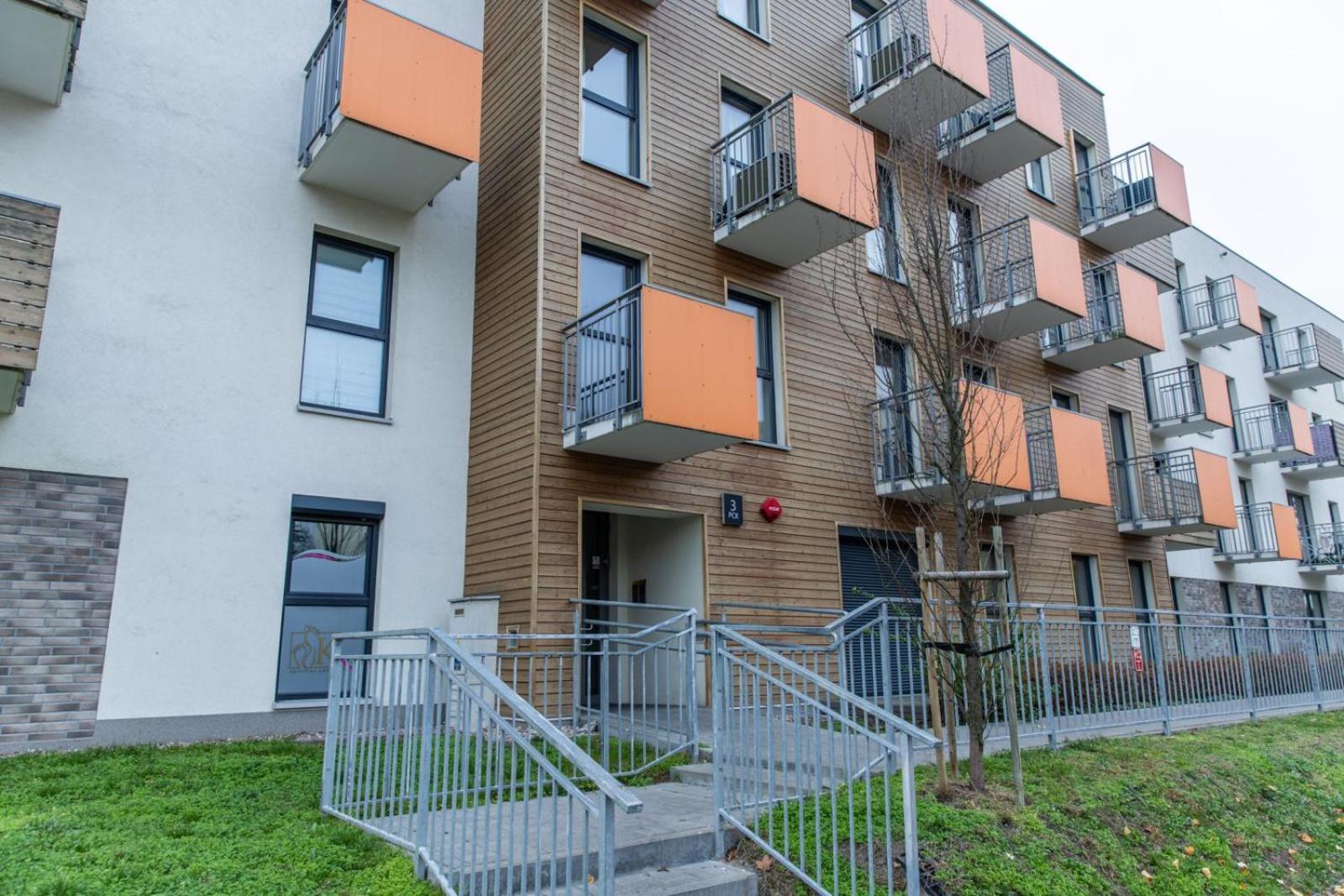 Solar Apartments I Stare Miasto 10Min I Priv Parking Free I Winda I Balkon Stary Toruń エクステリア 写真